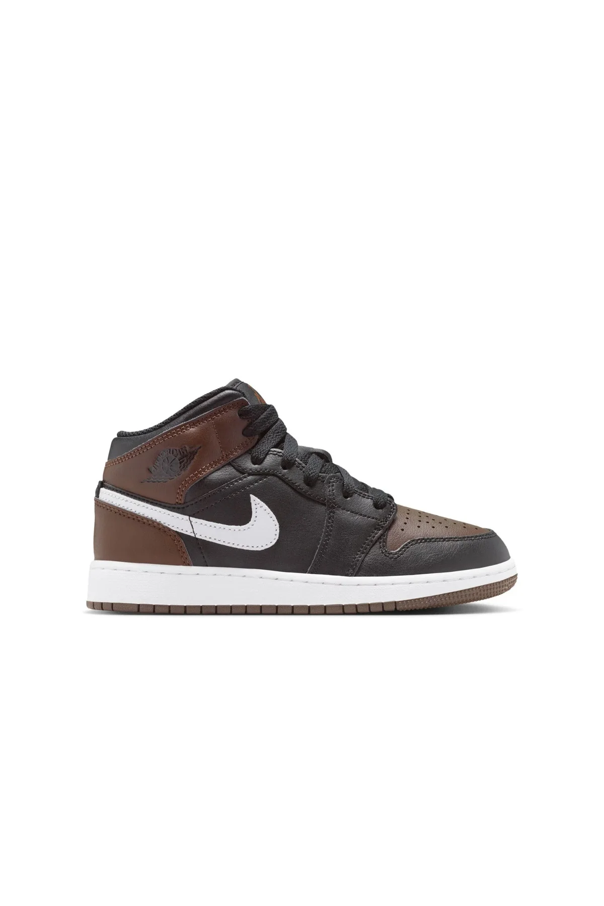 Jordan 1 Mid Gs Kahverengi Basketbol Ayakkabısı