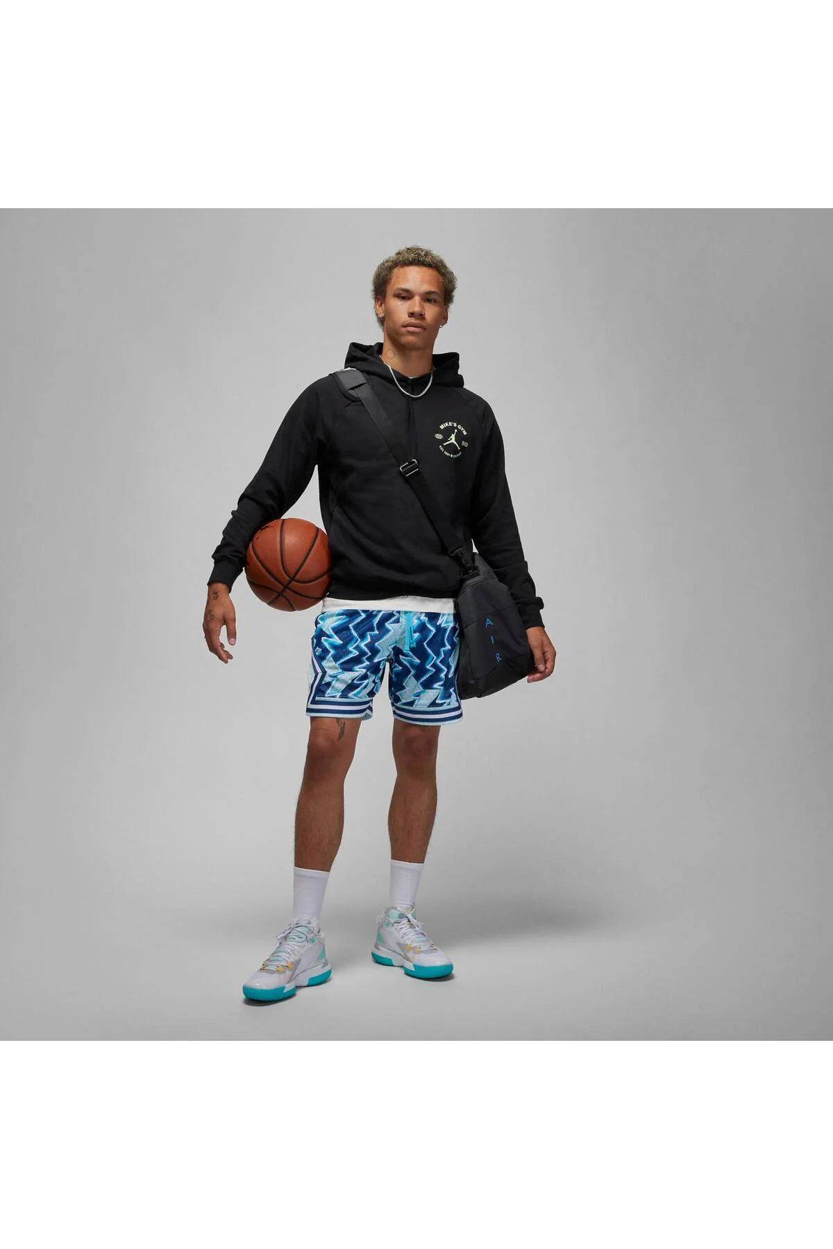 Jordan Dri-fit Sport Bc Graphic Fleece Hodie Dv1290-010 Sweatshir