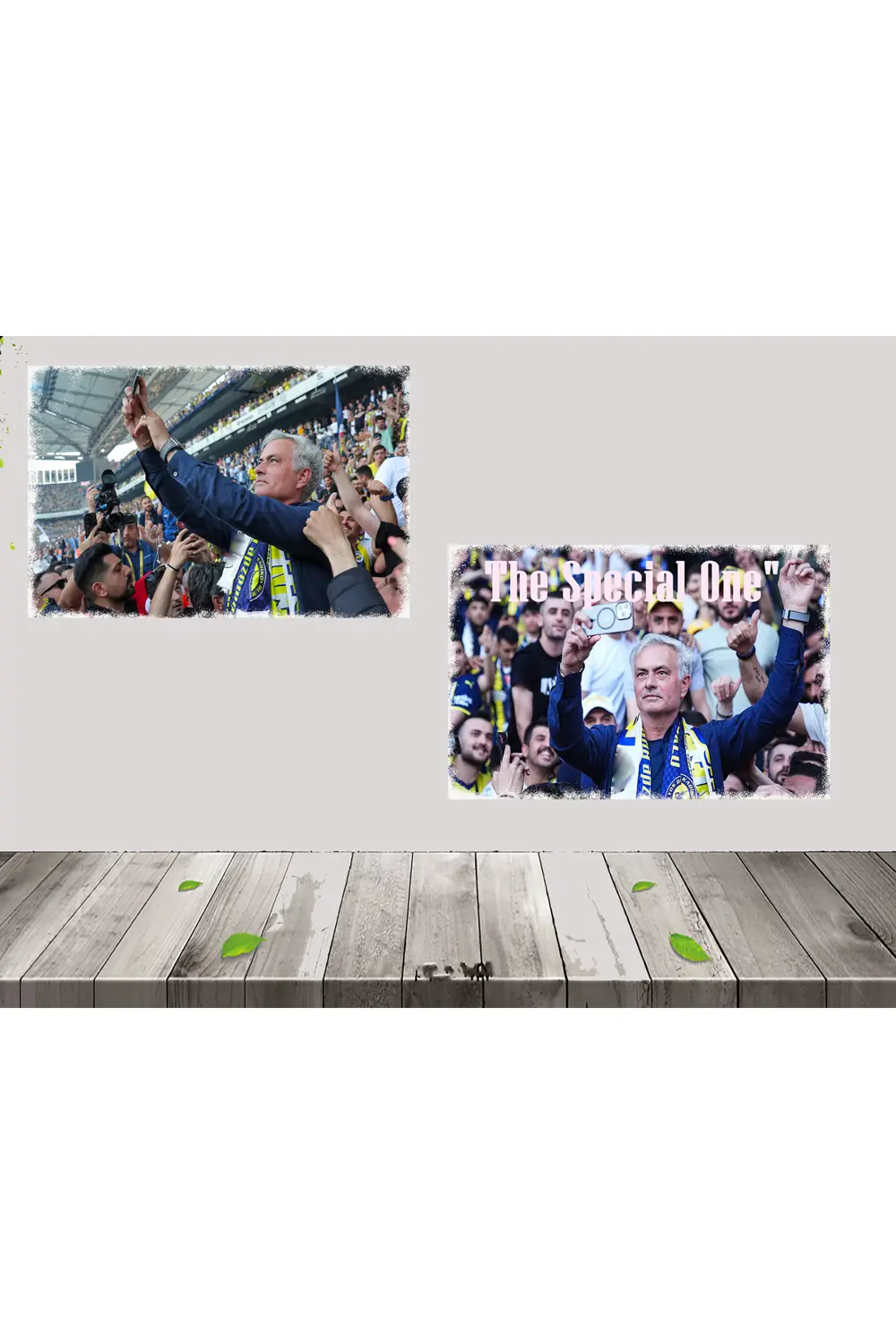 jose Mourinho The Special One Temalı 2 Adet 20x30 Set 01
