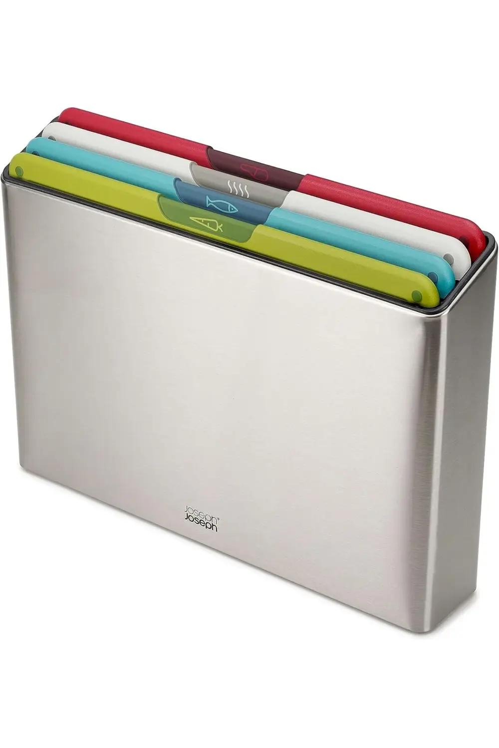 Joseph Folio Icon kesme tahtası seti, saklama kutulu, kaymaz, ren