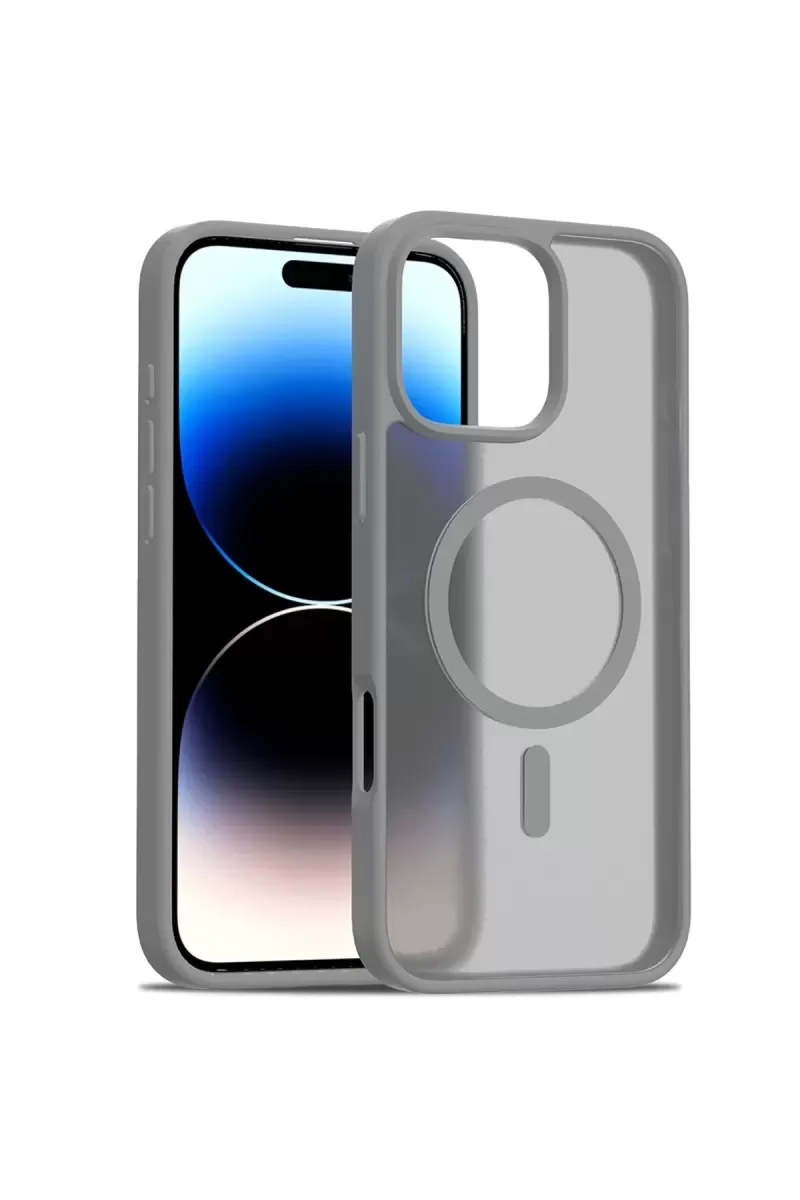 Jota MagSafe Kılıf - Titan Gri | iPhone 16 Pro ile Uyumlu Çift Katmanlı Koruma