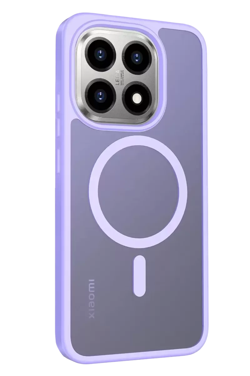 Jota MagSafe Kılıf - Xiaomi Mi 15T ile Uyumlu Lila Premium Silikon Kılıf
