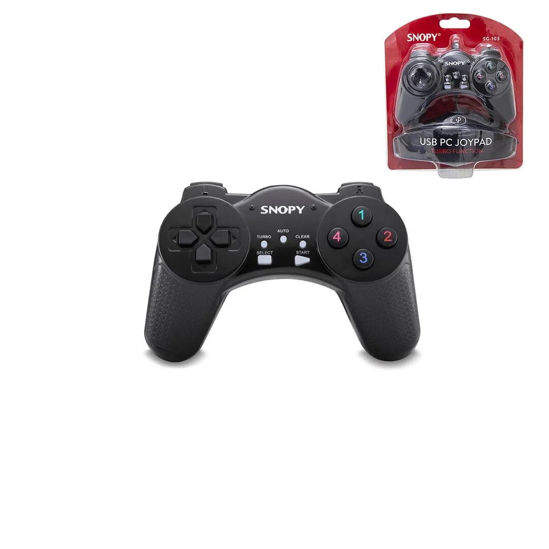Joypad - Gamepad Siyah Oyun Kolu Usb Kablo 13 Düğme - 8 Yön Tetikleyici 1.5mt Kablo Bx40 Fiyatı, Yorumları ve Özellikleri