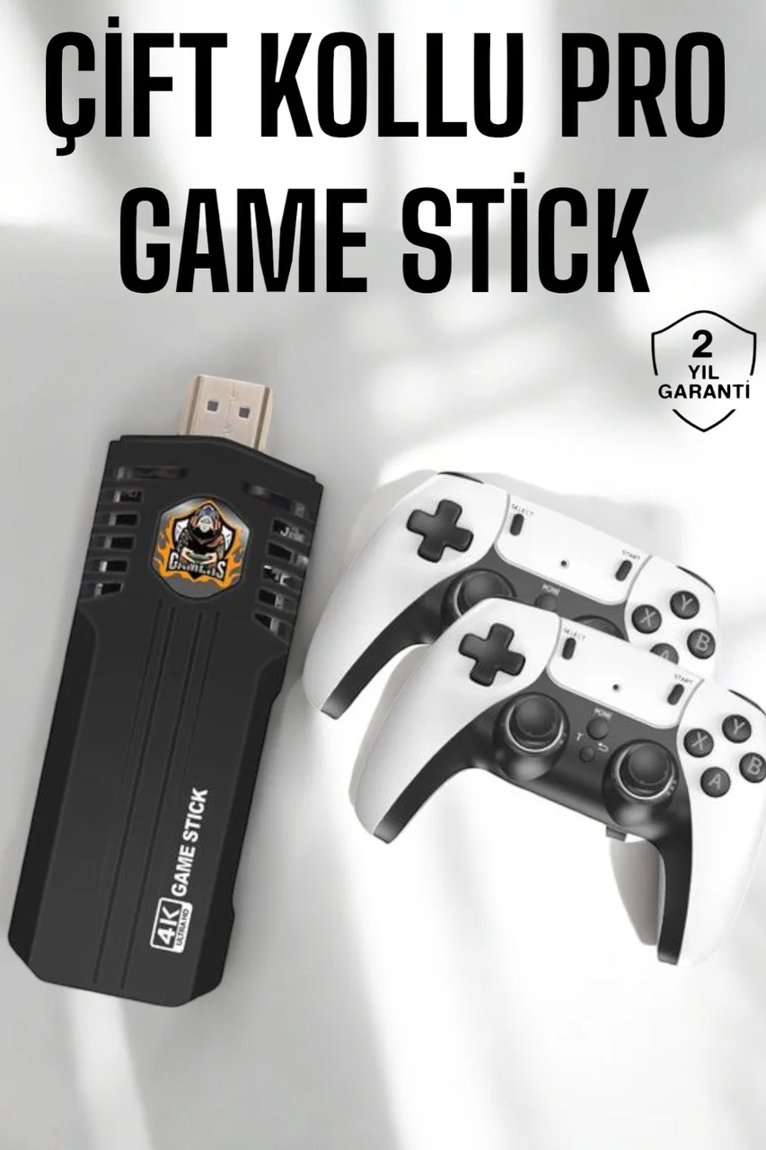 Joystick Çift Kollu Oyun Kolu Retro Oyun Yüksek Çözünürlüklü 3d G