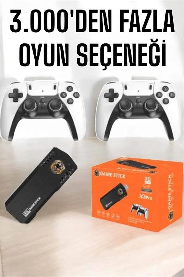 Joystick Çift Kollu Oyun Kolu Retro Oyun Yüksek Çözünürlüklü 3D G