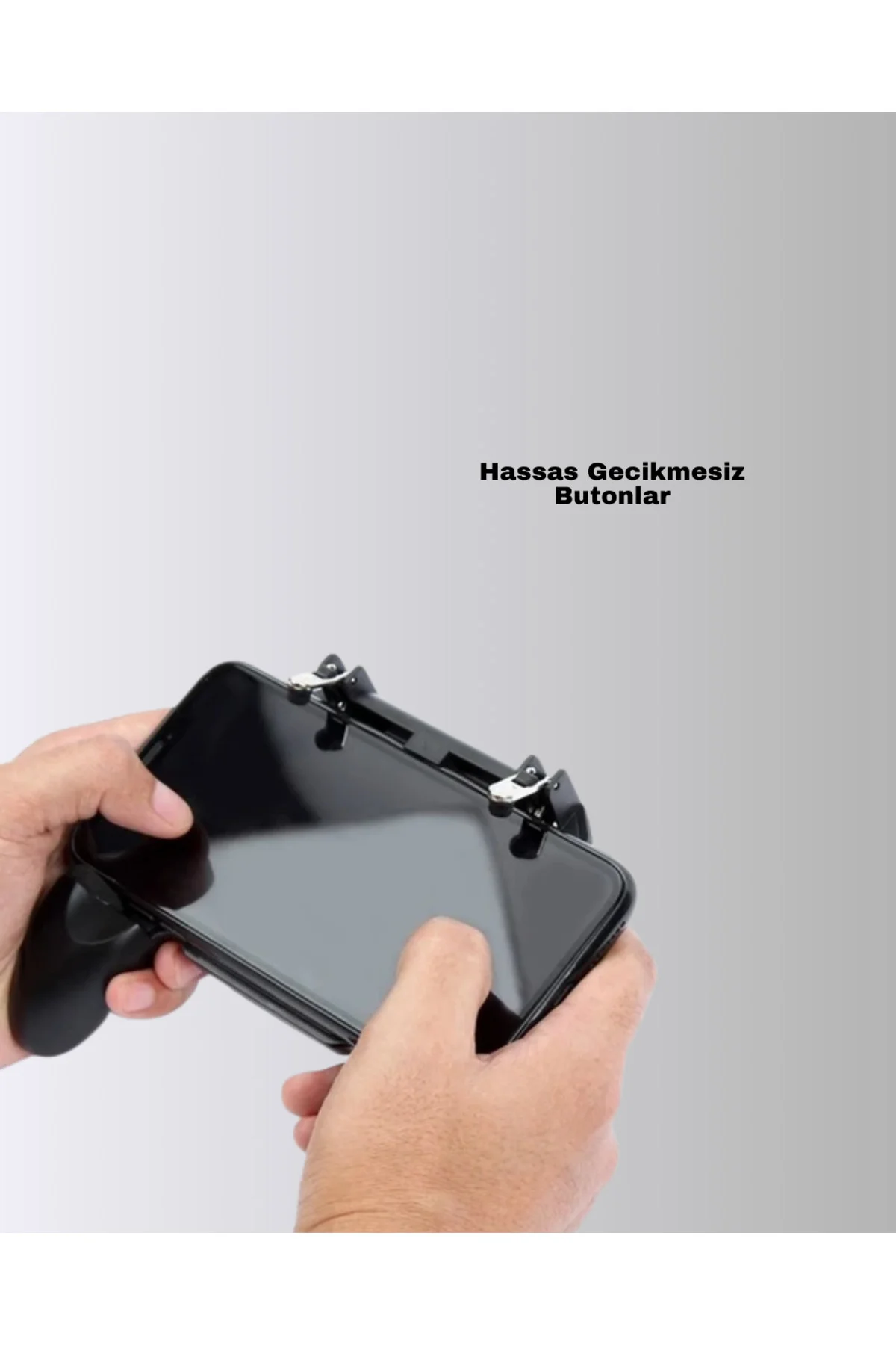 Joystick Ve Parmak Tetikleyicili Oyun Gamepad Tutucu