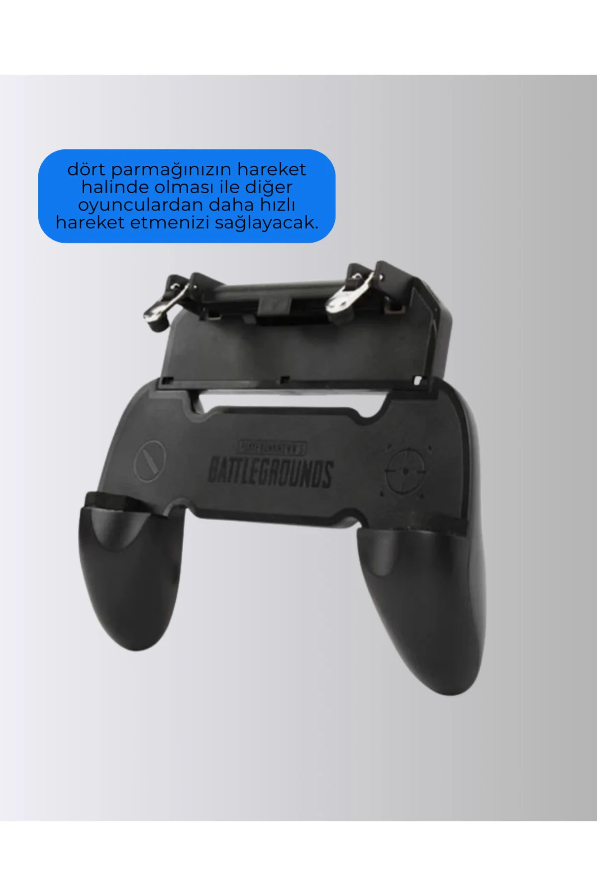Joystick Ve Parmak Tetikleyicili Oyun Gamepad Tutucu