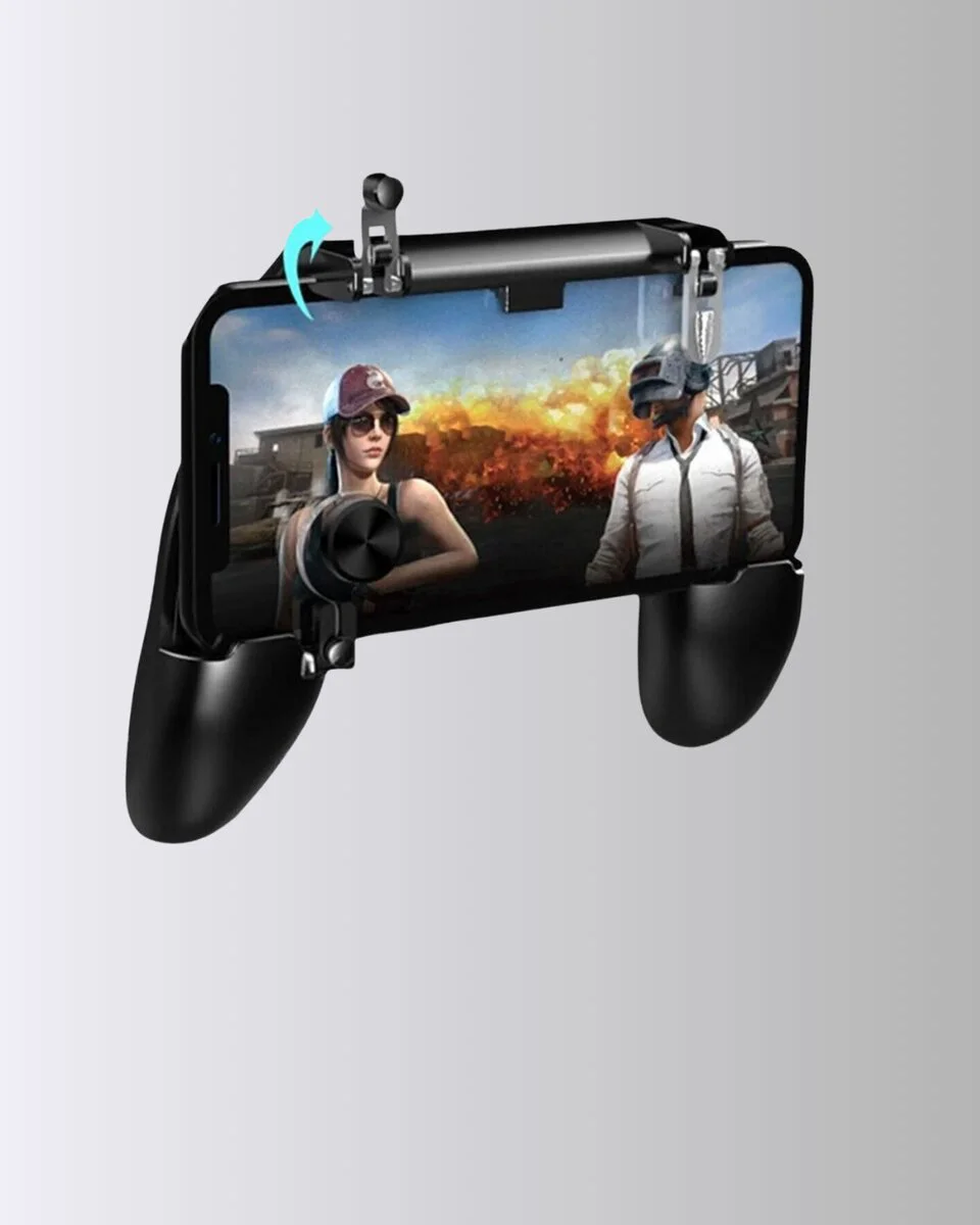 Joystickli ve Tetikleyicili PUBG Mobile Gamepad Oyun Kontrolcüsü