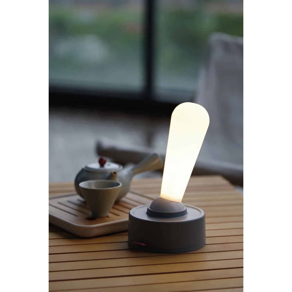 JP-1003 Kablosuz Gece Lambası - USB Şarjlı, Kademeli Parlaklık, Beyaz