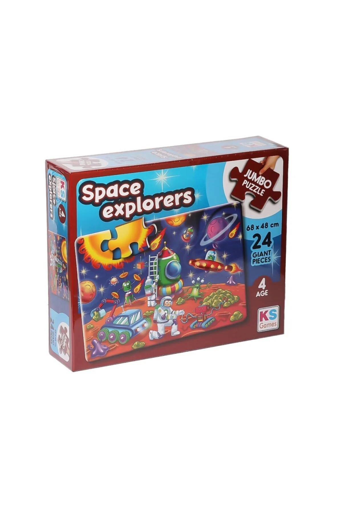 JP 31011 Space Explorers Jumbo Puzzle 24 Parça -NessiWorldPuzzle