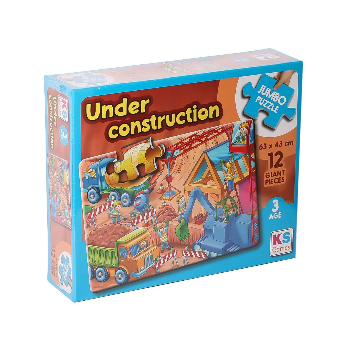 JP 314004 Under Construction Jumbo Puzzle 12 Parça Fiyatı, Yorumları ve Özellikleri