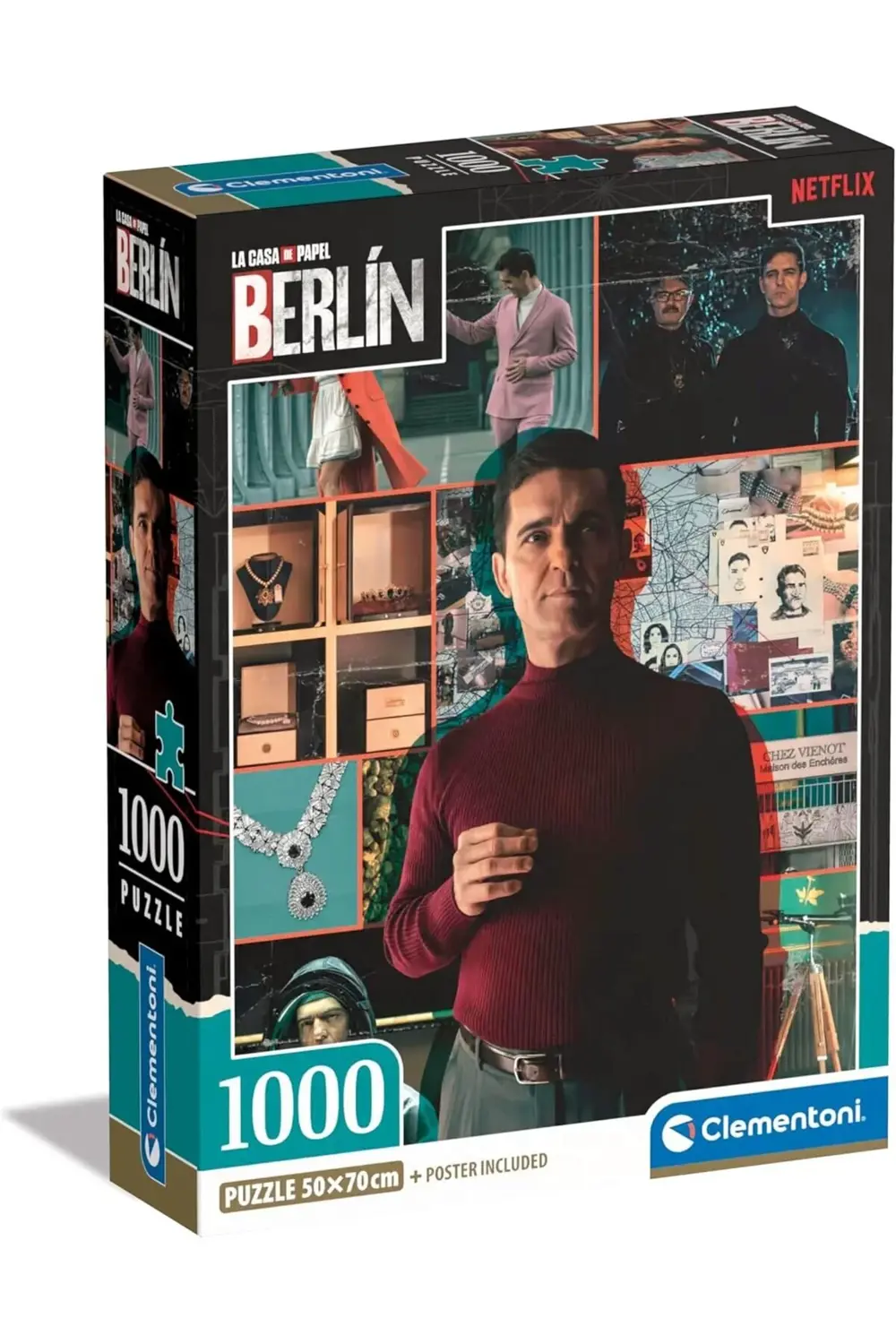 jptrShop 1000 Parça La Casa De Papel Puzzle Berlin 2 (Compact Box jptrShop 1000 Parça La Casa De Papel Puzzle Berlin 2 (Compact Box
