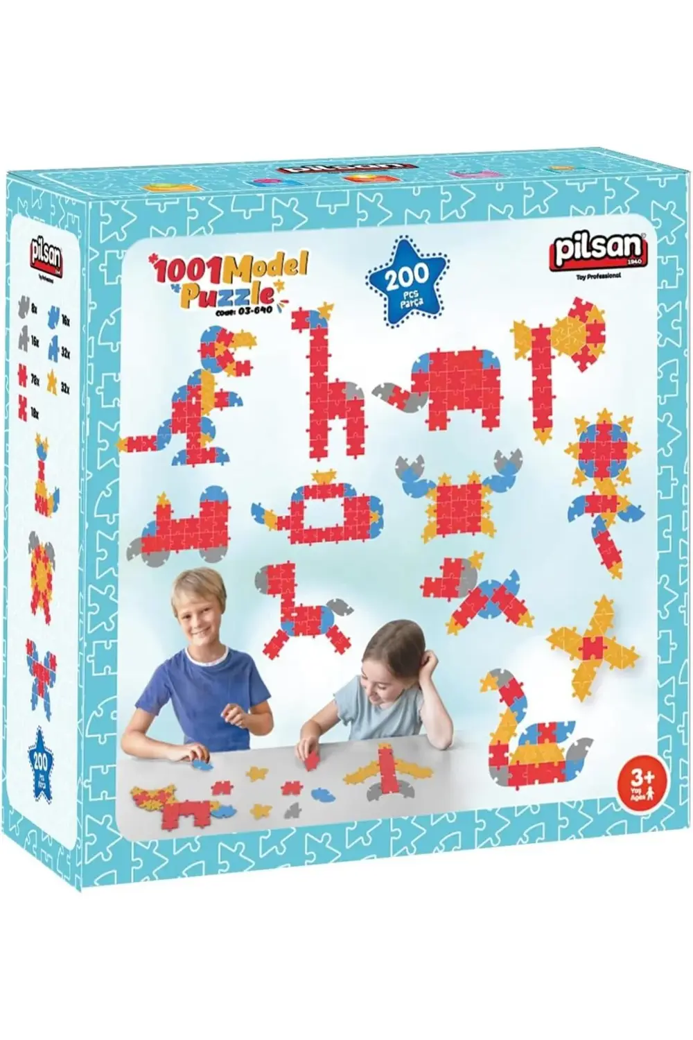 jptrShop 1001 Çeşit Puzzle(200 Parça) 1111498