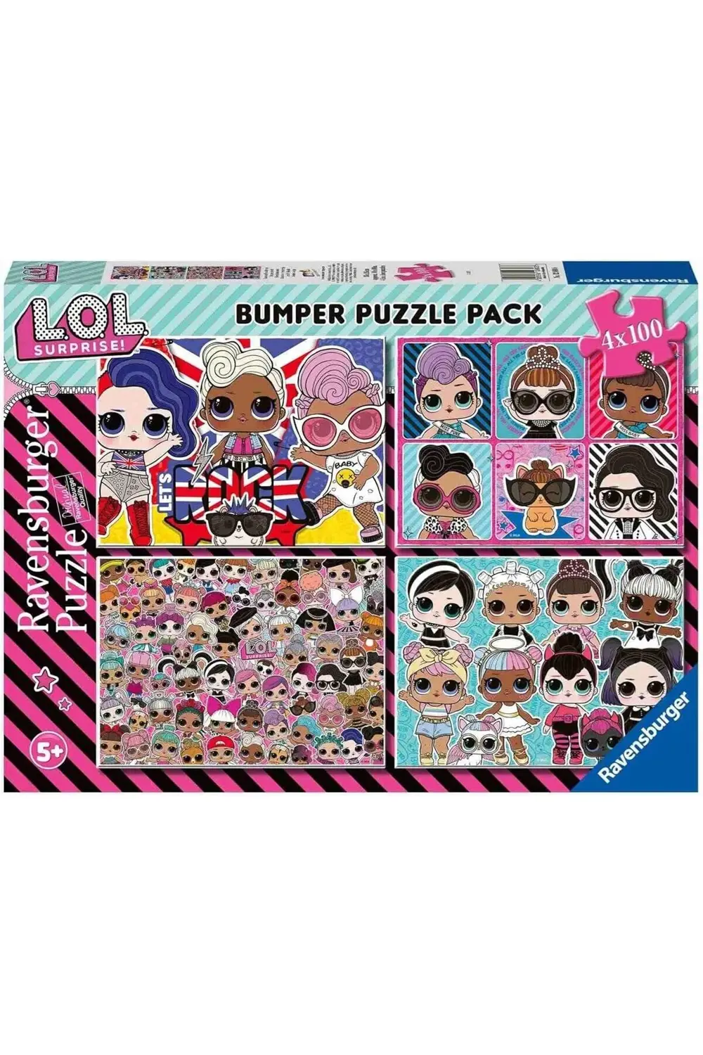 jptrShop 4 in Box Puz LOL Sürpriz Yapboz 1111498