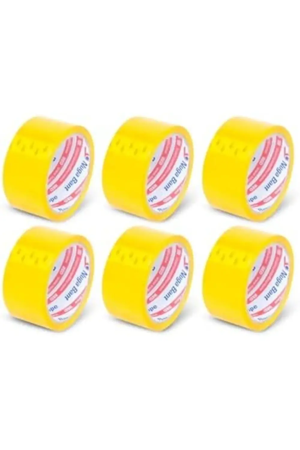 jptrShop 45 MM X 40 MT SARI KOLİ BANDI 6 ADET 1111498