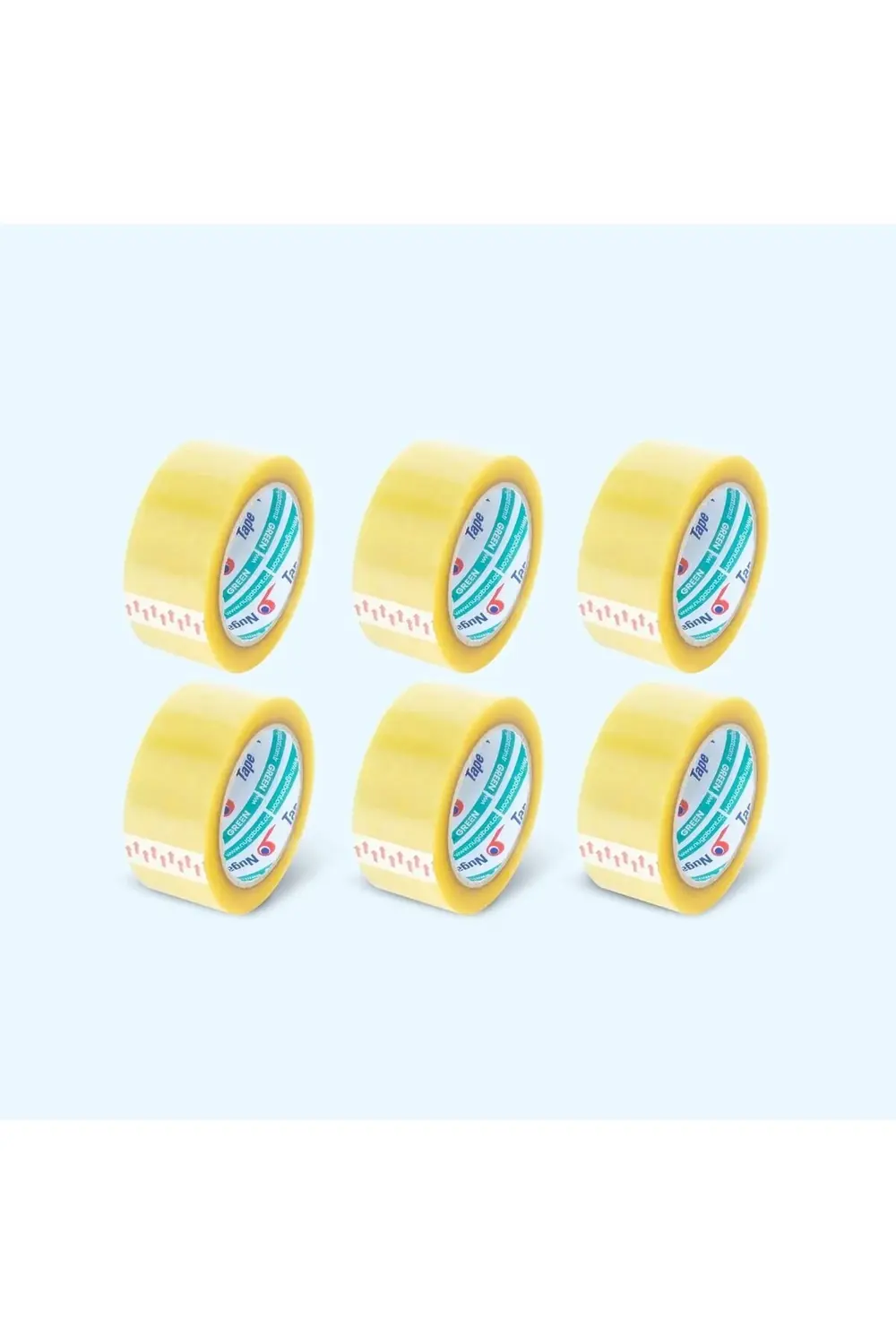 jptrShop Şeffaf Koli Bandı - 45mm*100Mt - 38 Mikron - Akrilik (6