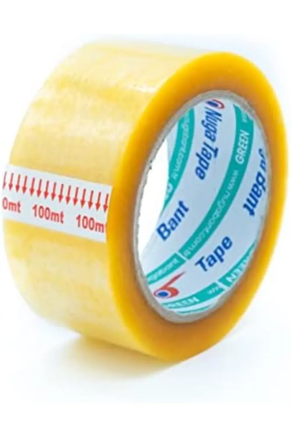 jptrShop Şeffaf Koli Bandı - 45mm*100Mt - 38 Mikron - Akrilik (6