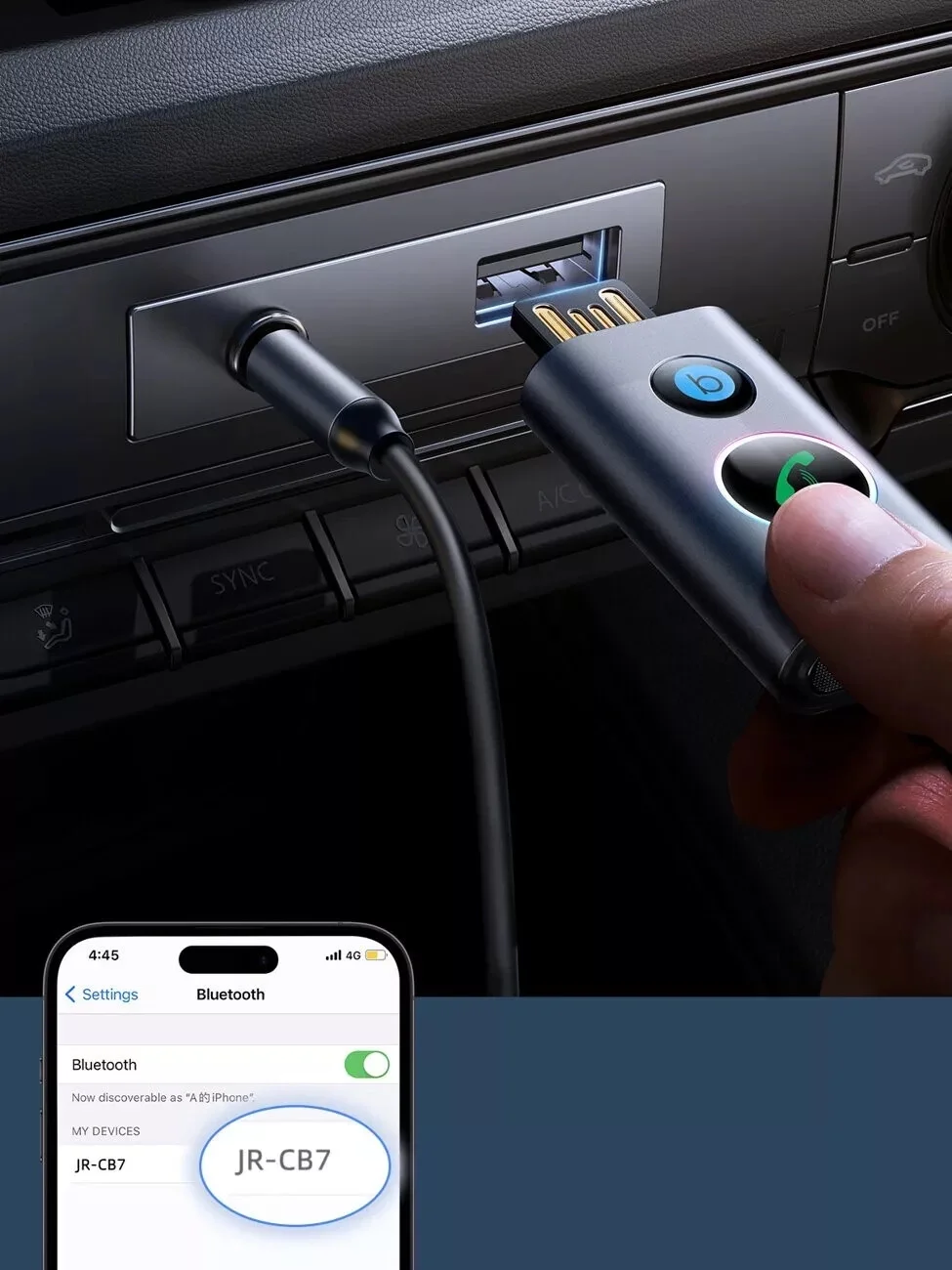 JR-CB7 CAR-B SERIES WIRELESS RECEIVER-GRAY Fiyatı, Yorumları ve Özellikleri