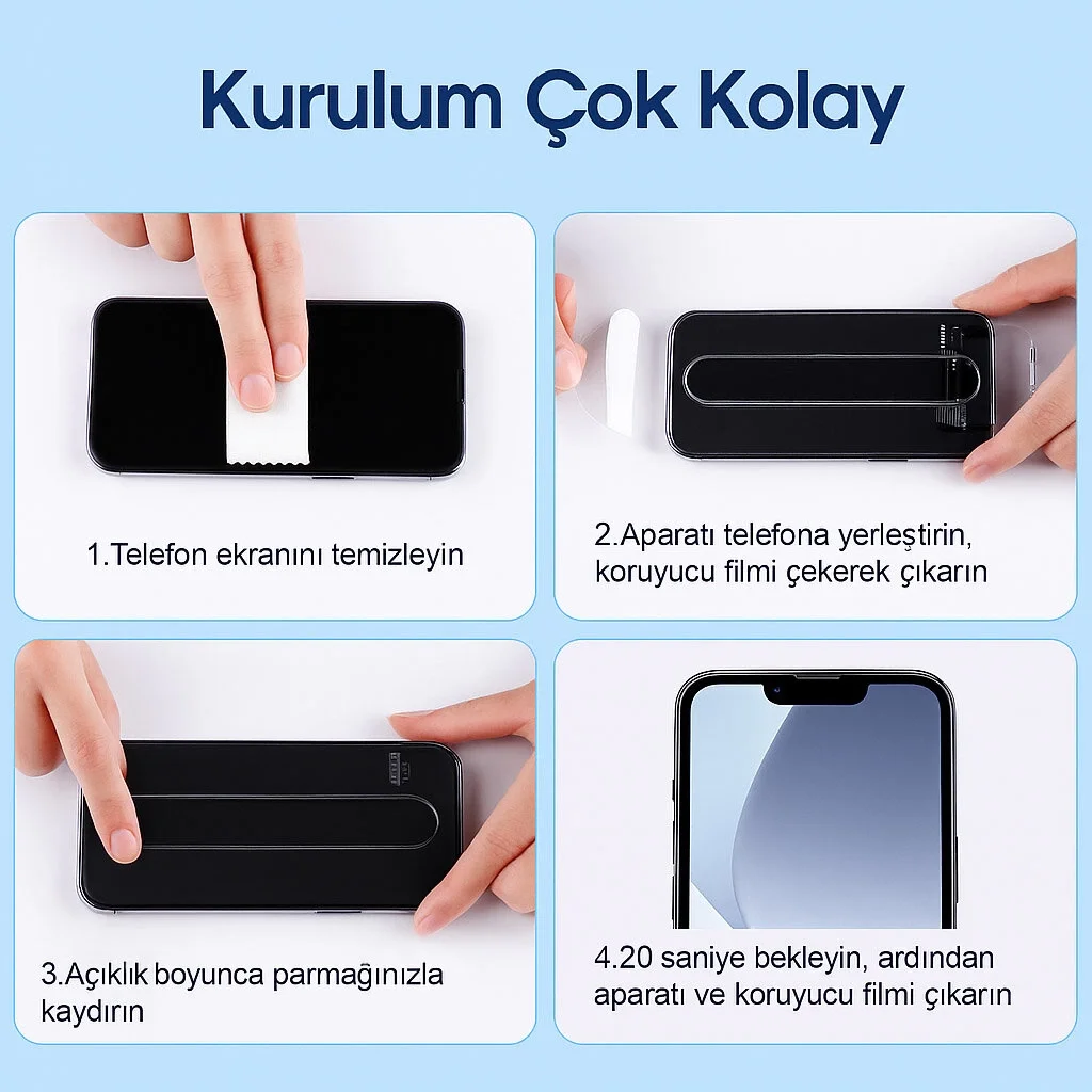 JR-DH10 EASY FIT SCREEN PROTECTOR IP14 PRO Fiyatı, Yorumları ve Özellikleri