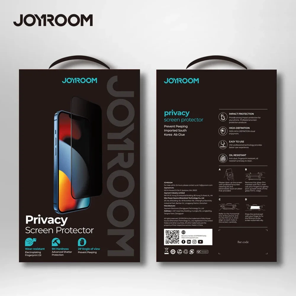 JR-P02 TEMPERED GLASS IP14 PRO PRIVACY Fiyatı, Yorumları ve Özellikleri