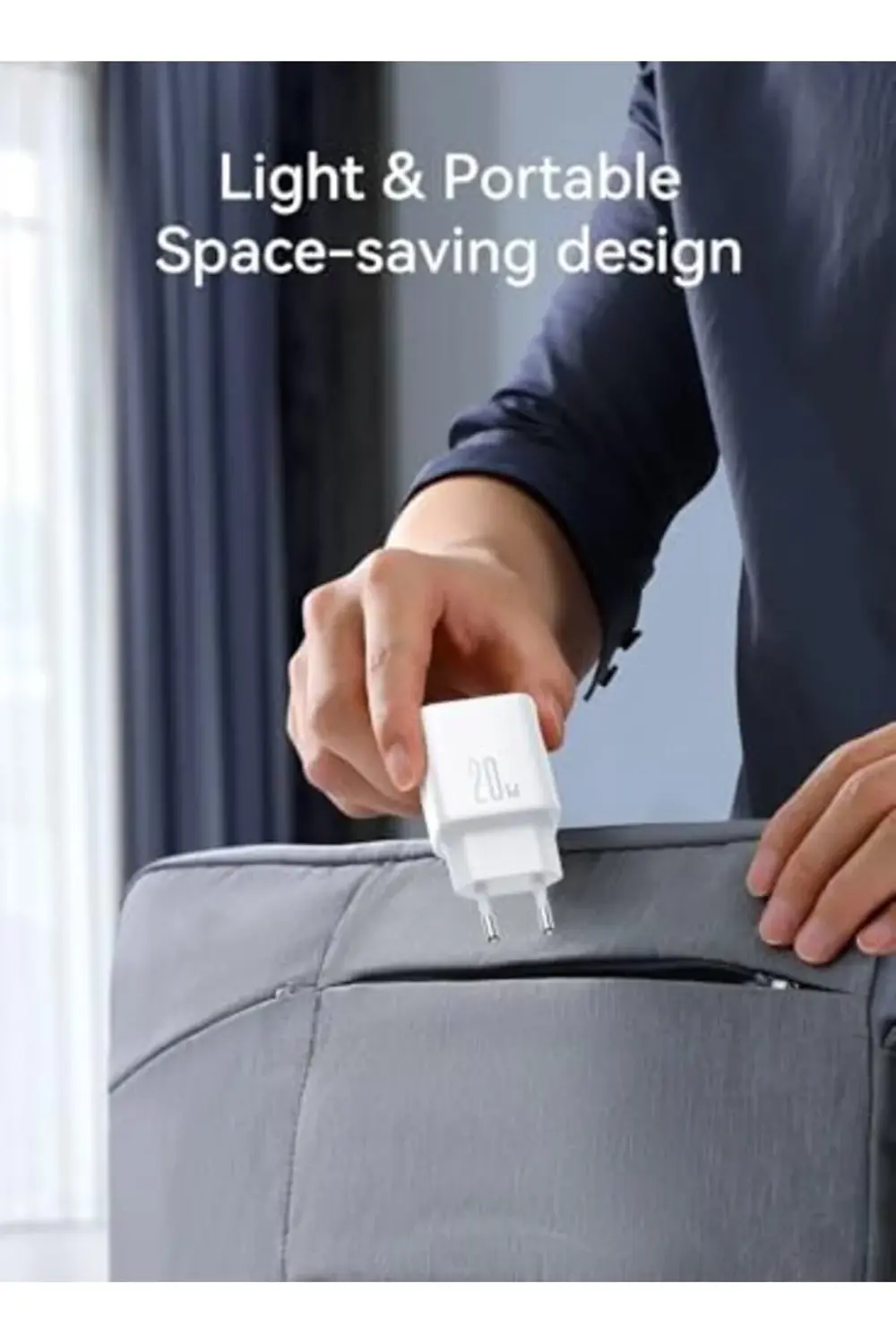 JR-TCF20 PD20W Şarj Cihazı, Beyaz 395519