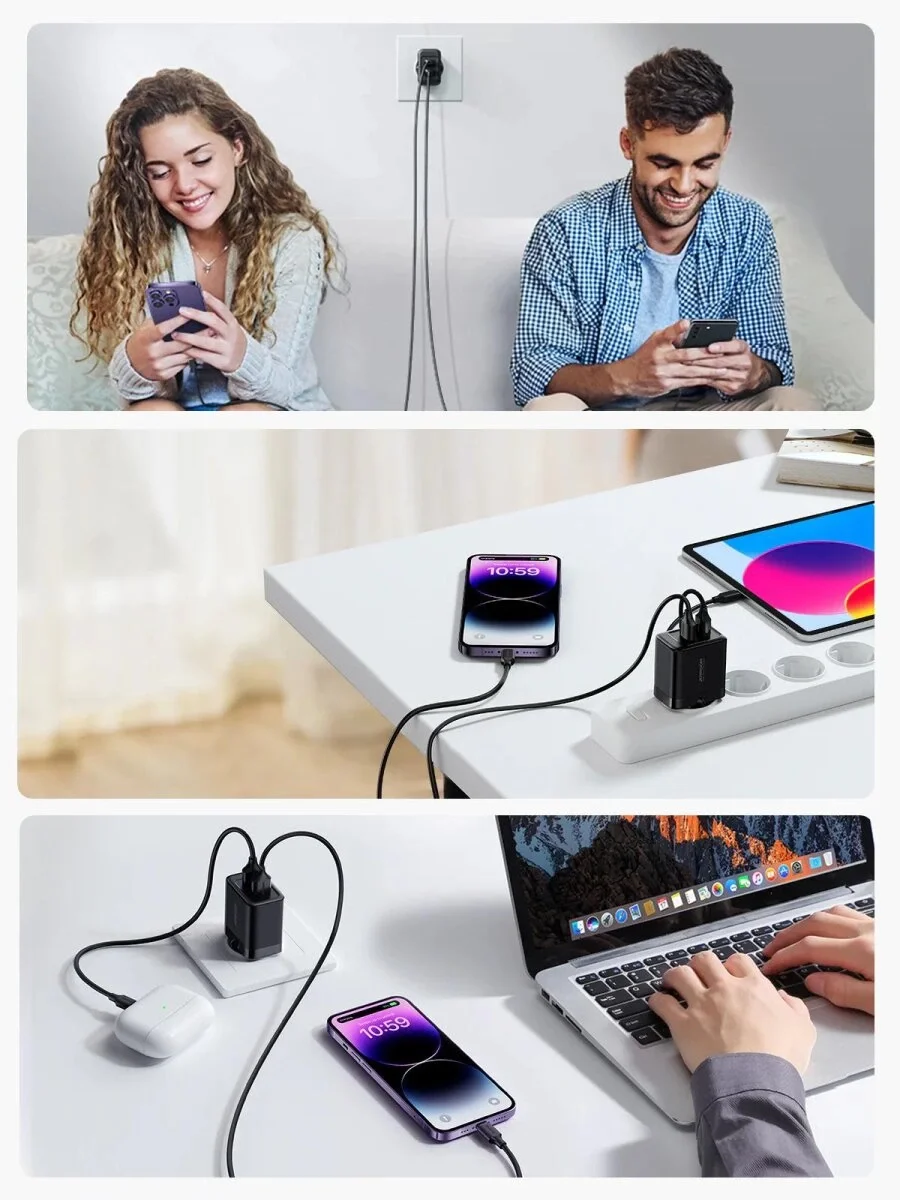JR-TCN01 2.4 A (2 USB) DUAL CHARGER