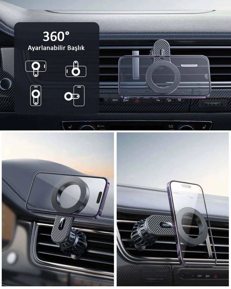 JR-ZS355 MAGNETIC CAR PHONE MOUNT-BLACK Fiyatı, Yorumları ve Özellikleri