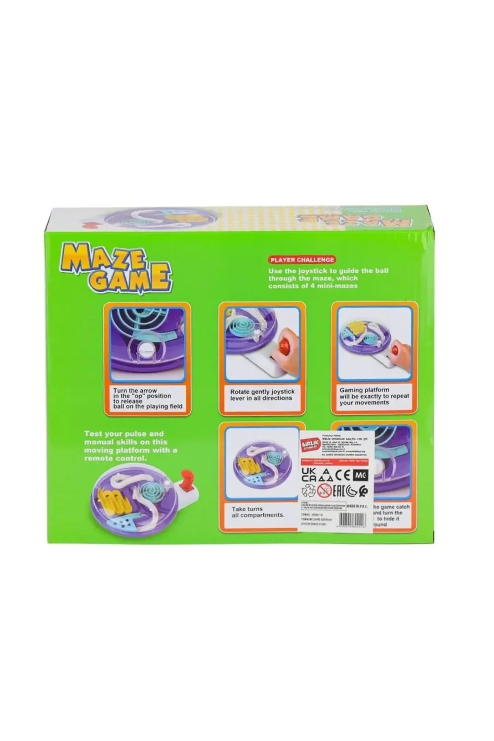 JRD967-10 Daire Survivor Joyistik Denge Oyunu -Birliktoys