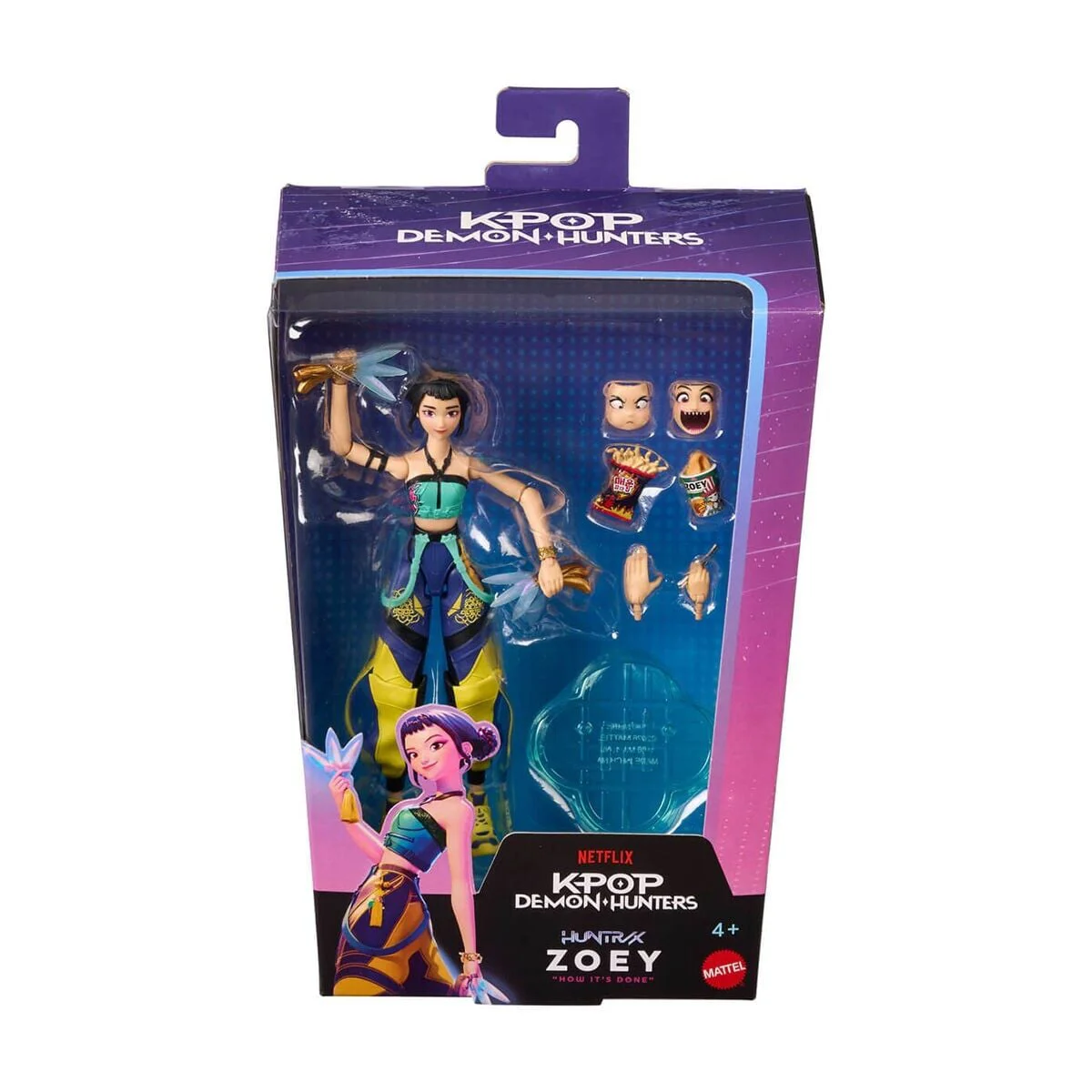 JRY32 K-POP Demon Hunters - Zoey Aksiyon Figürü JRY32 K-POP Demon Hunters - Zoey Aksiyon Figürü