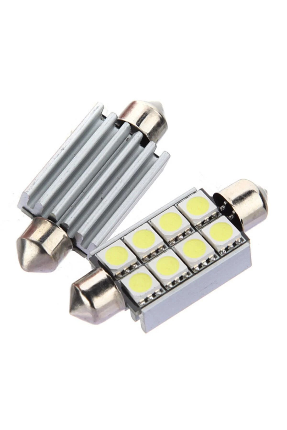 Jsv Plaka Led Aydınlatma Tavan Bagaj Lambası 2 Adet 6500k 8 Ledli