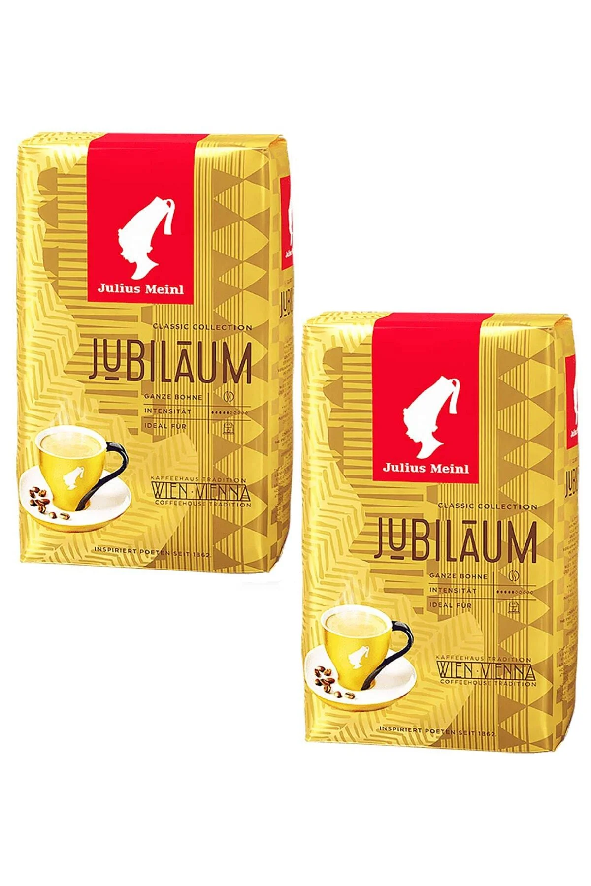 Jubilaum 1 Kg Çekirdek Kahve (2 Adet 500 Gr) Jubilaum 1 Kg Çekirdek Kahve (2 Adet 500 Gr)