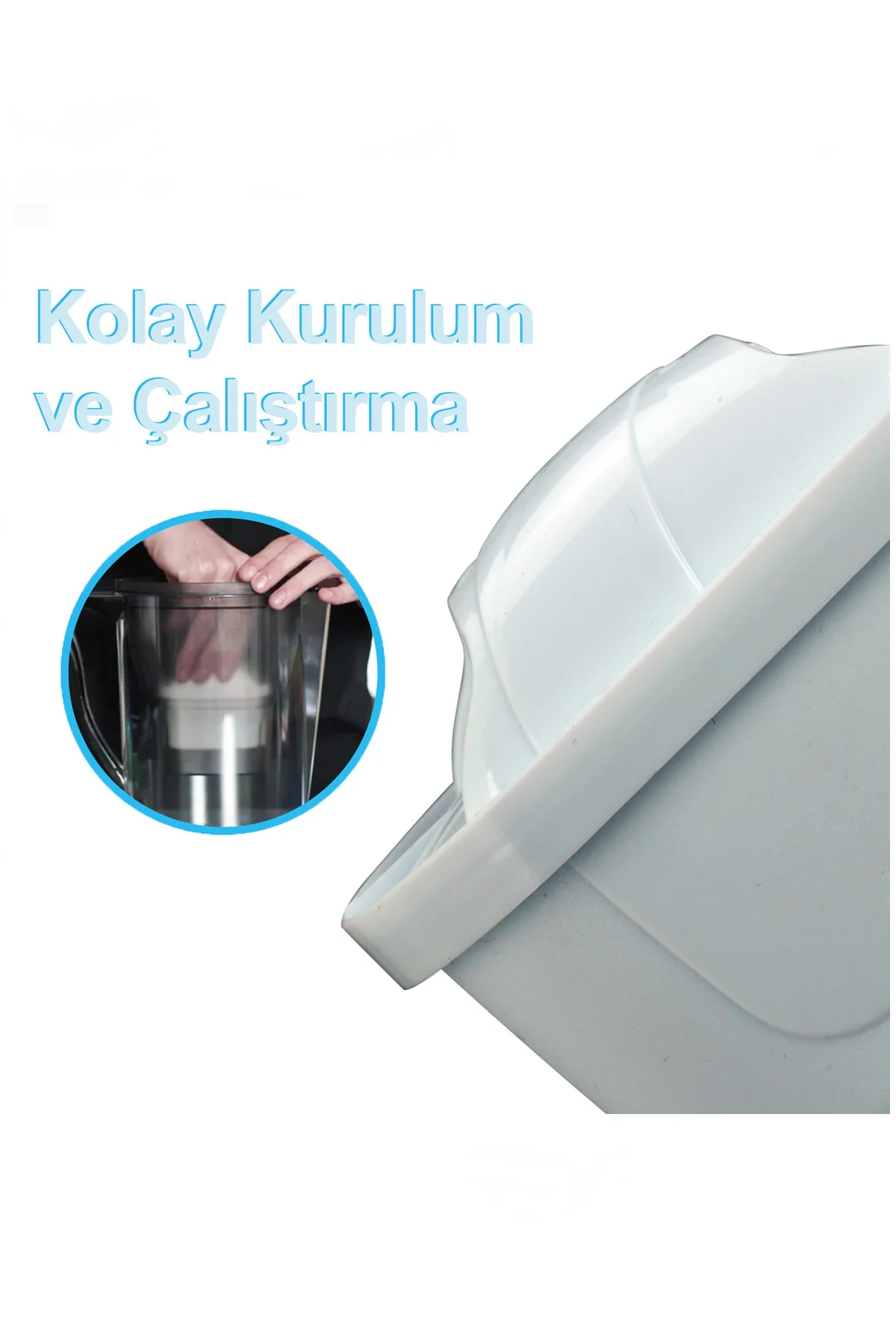 Jugg Uyumlu PurePro Su Arıtma Sürahi Filtresi 6 Adet