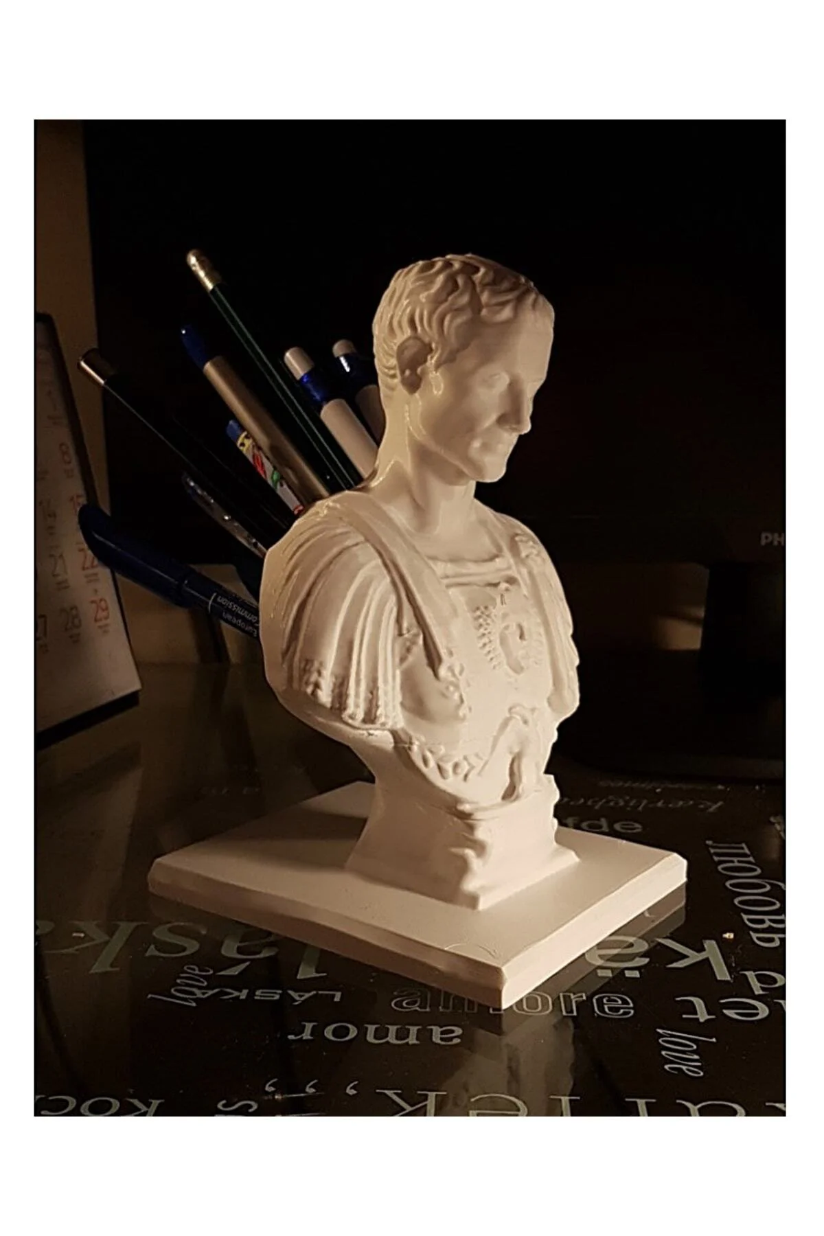 Julius Caesar Jül Sezar Kalemlik 13 Cm
