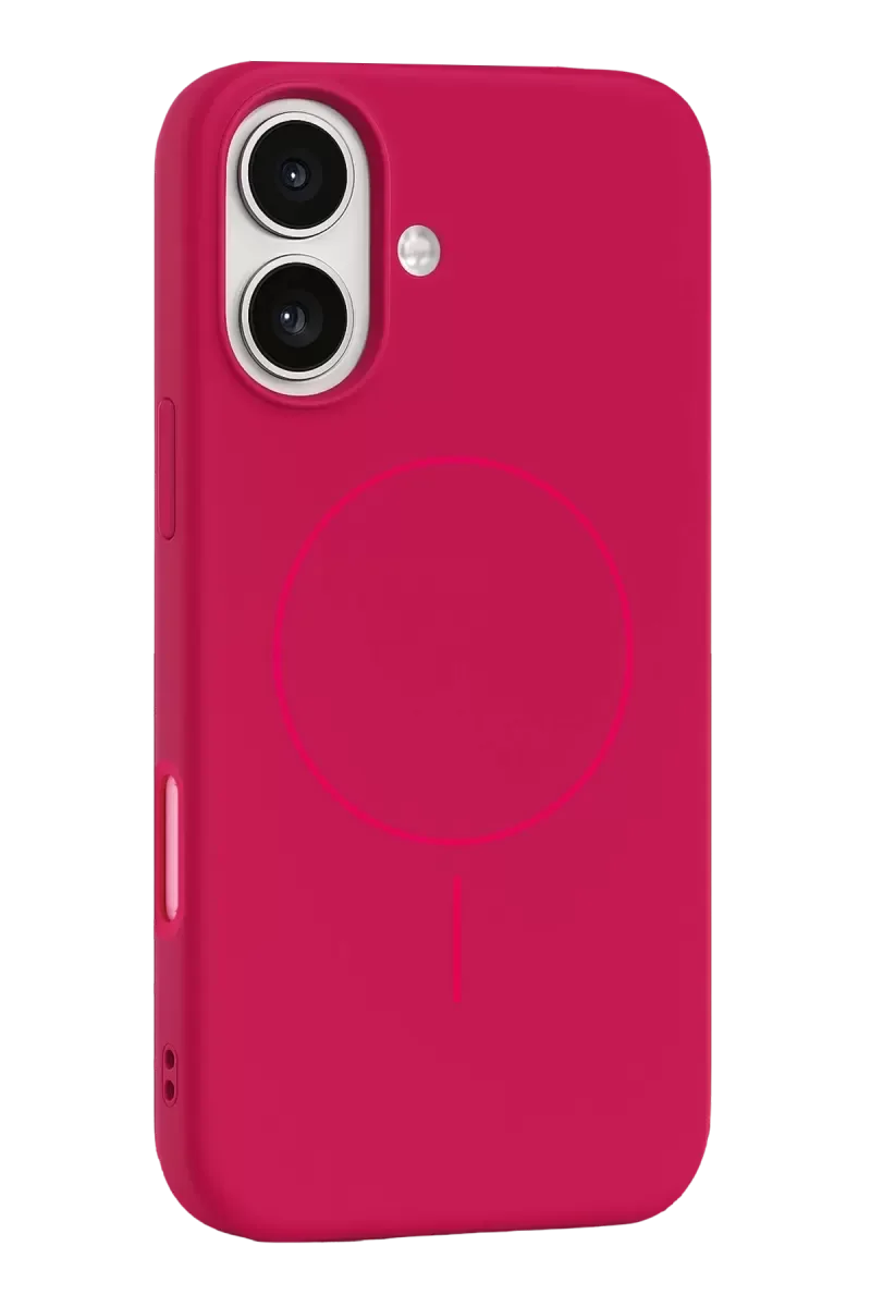 Jully MagSafe Kılıf - iPhone 17 ile Uyumlu Pembe Şık Koruyucu Kapak