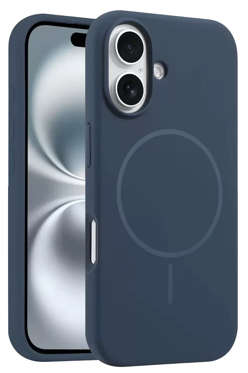 Jully MagSafe Kılıf iPhone 16 Plus ile Uyumlu - Manyetik Şarj, Çizik ve Darbe Koruması, Lacivert
