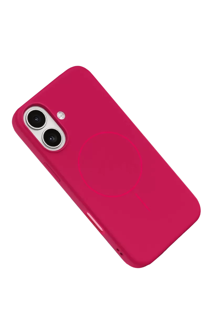 Jully MagSafe Kılıf - iPhone 17 ile Uyumlu Pembe Şık Koruyucu Kapak