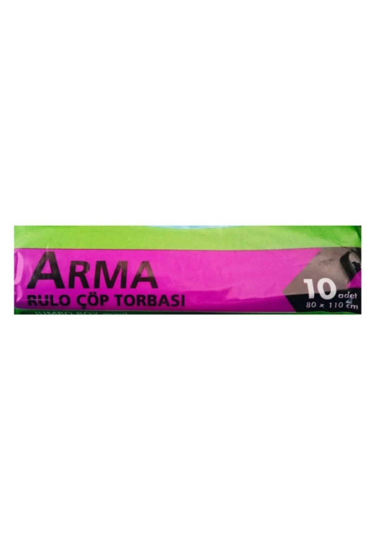 Jumbo 80*110 cm 10 Adet Çöp Torbası