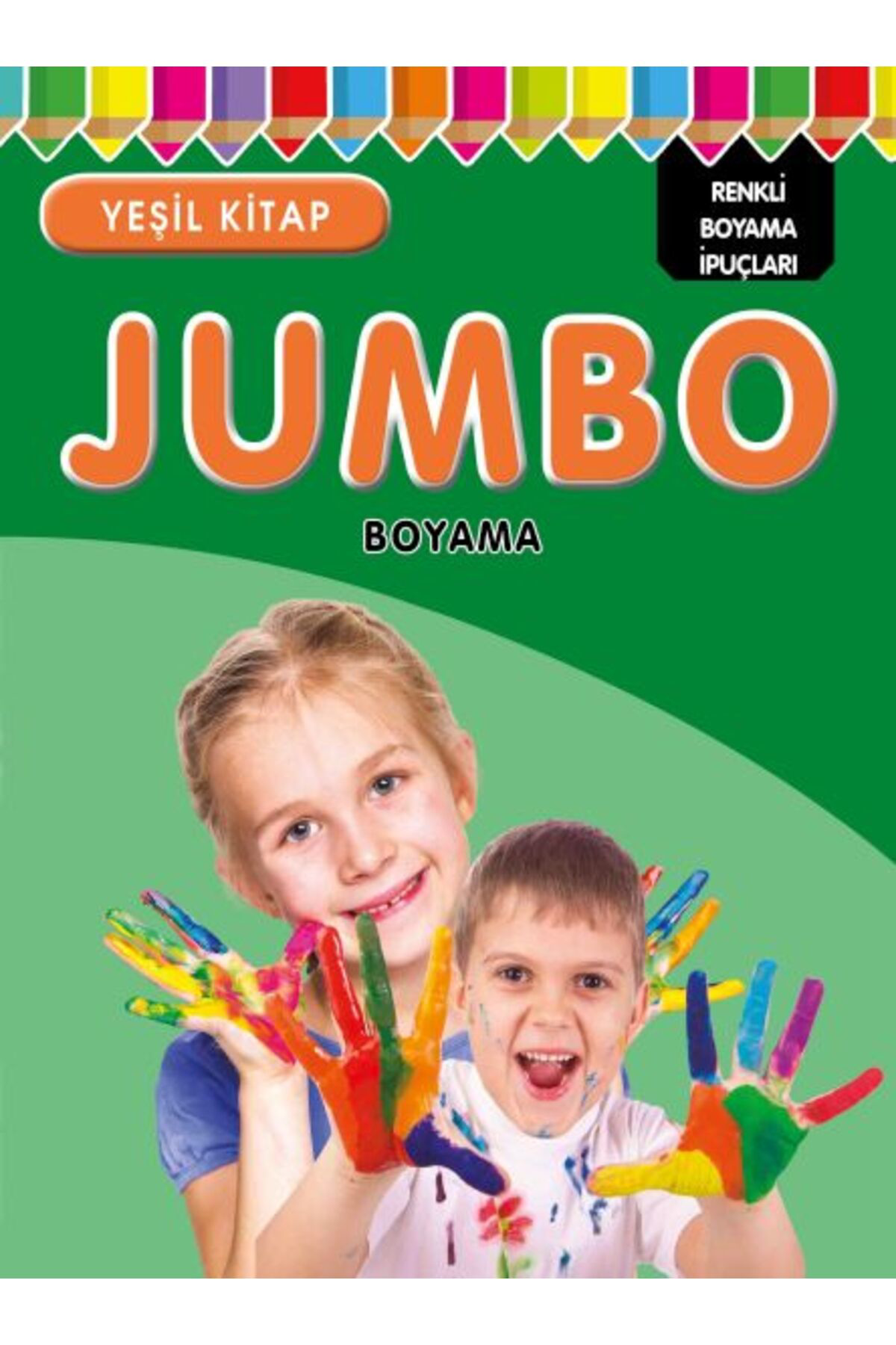 Parıltı Yayınları Jumbo Boyama Yeşil