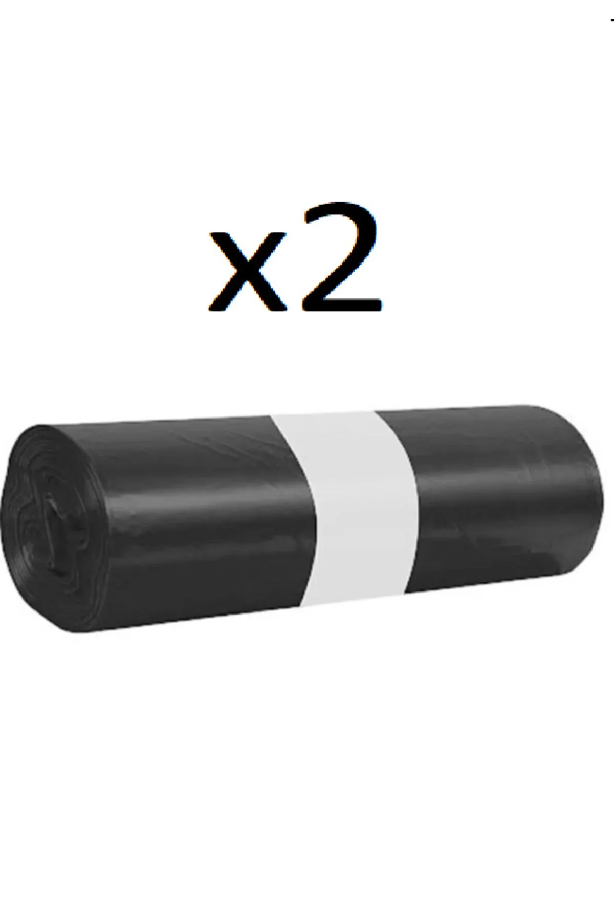 Jumbo Çöp Torbası 80 X 110 Büyük Çöp Torbası 300 Gr 2 Rulo 20 Ade
