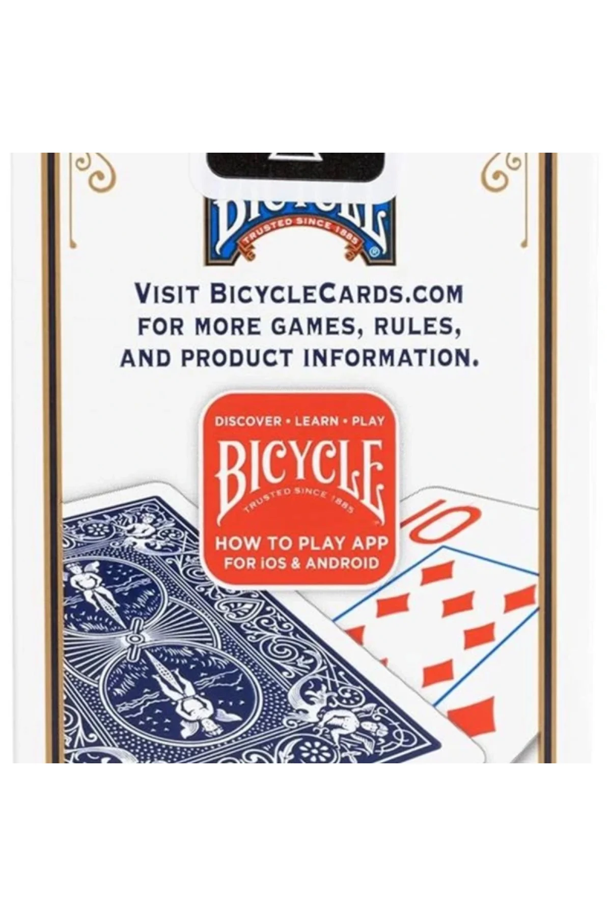 ® Jumbo Index Playing Cards Poker Size 2 Pack, Kırmızı & Mavi