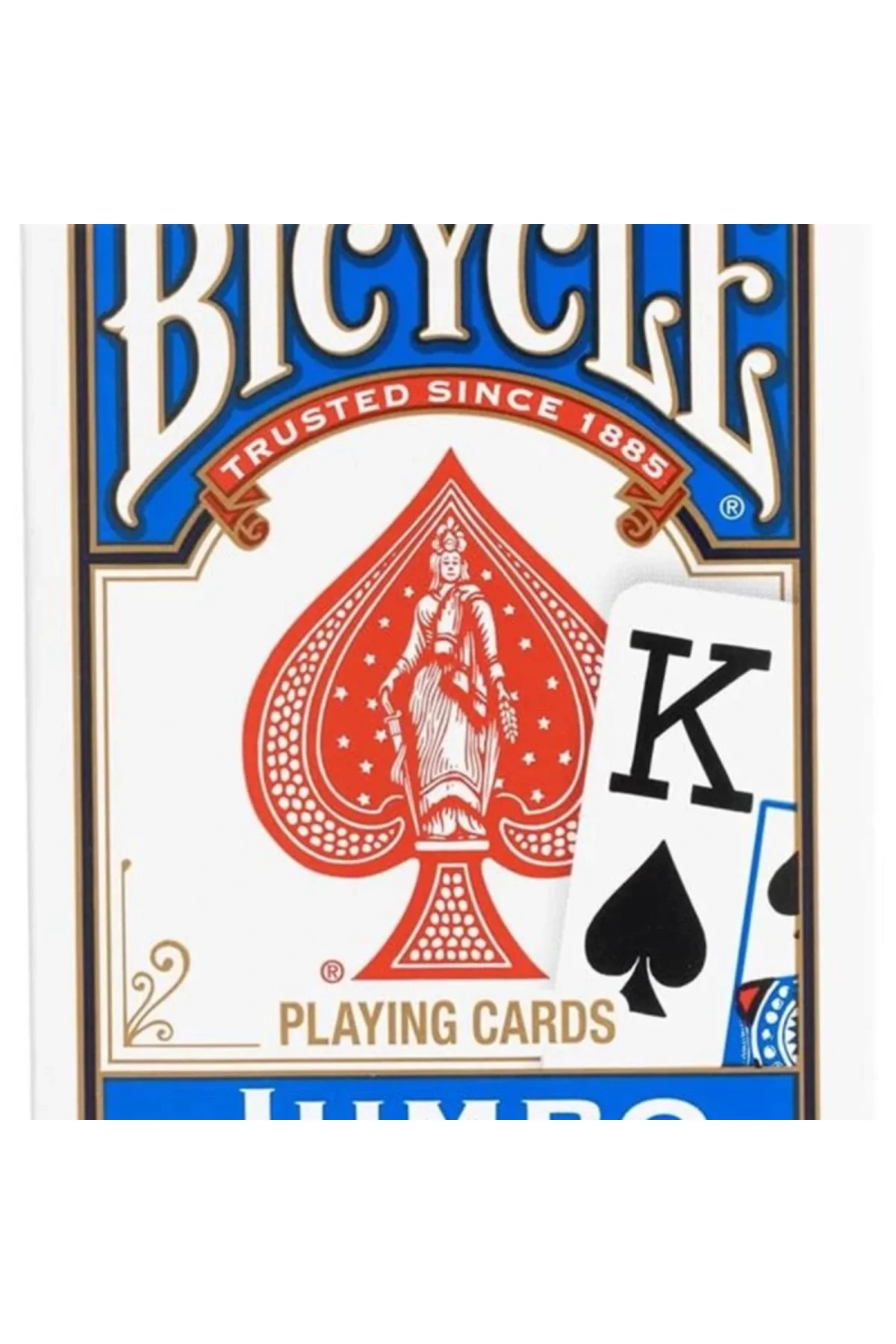 ® Jumbo Index Playing Cards Poker Size 2 Pack, Kırmızı & Mavi