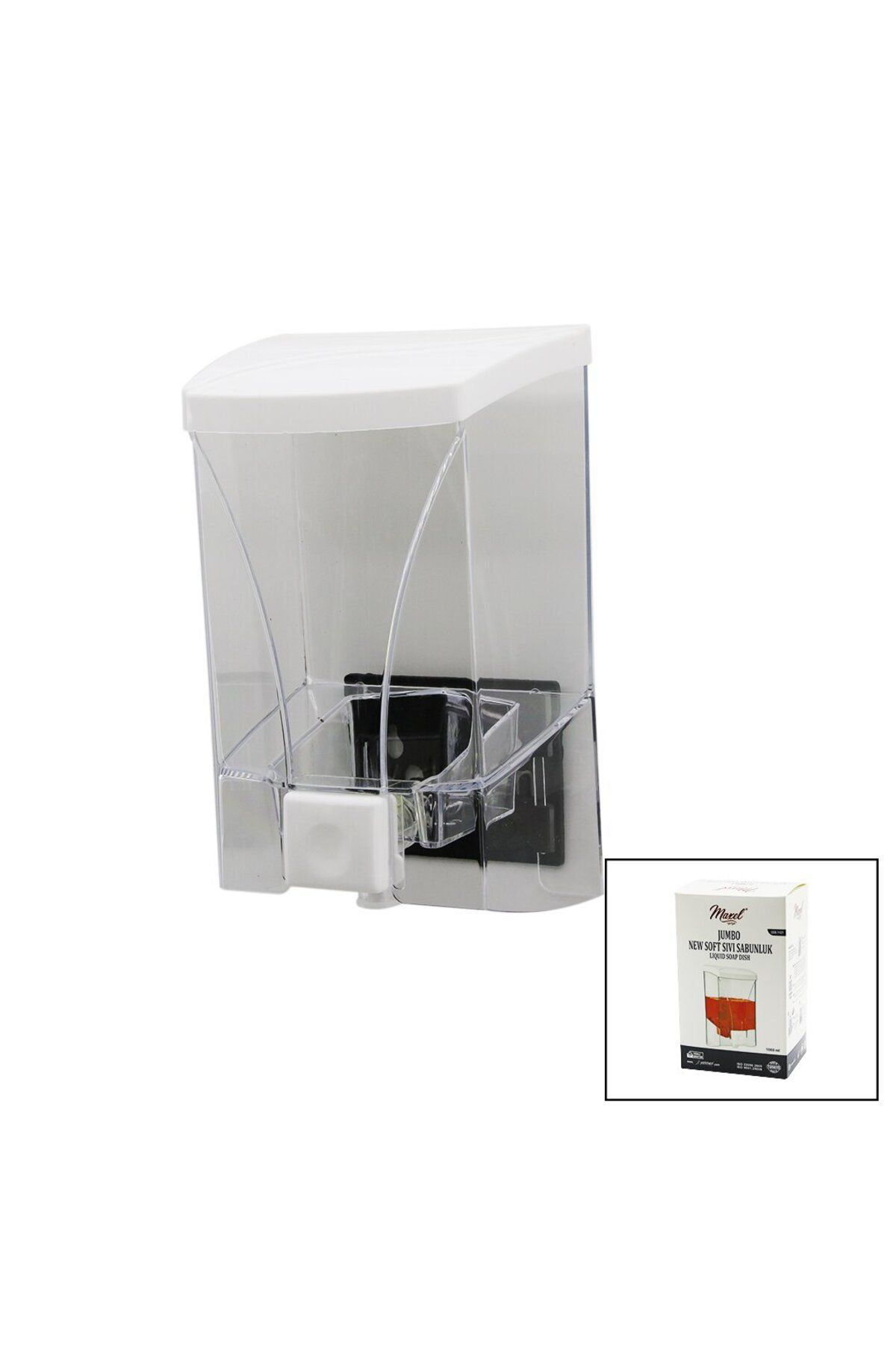 Ok Aksesuar Jumbo New Soft Sivi Sabunluk 1000Ml Go5060gok210730