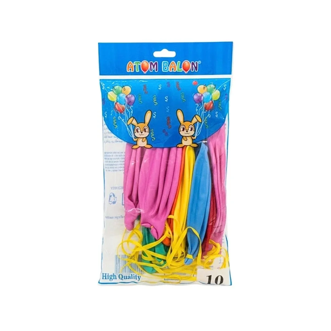 Jumbo Punch Lastikli 10'li Balon Jumbo Punch Lastikli 10'li Balon