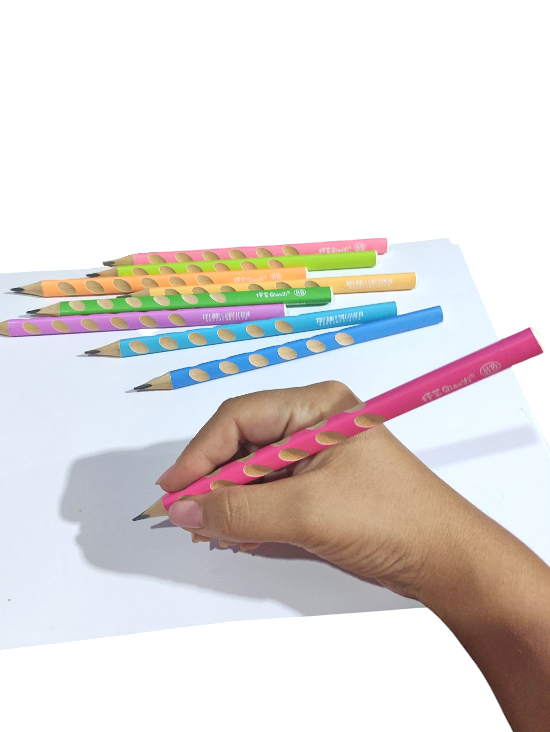 Limmy Jumbo Sağ Sol Tutuş Kalemi Elips Girintili Üçgen Kurşun Kalem İlk