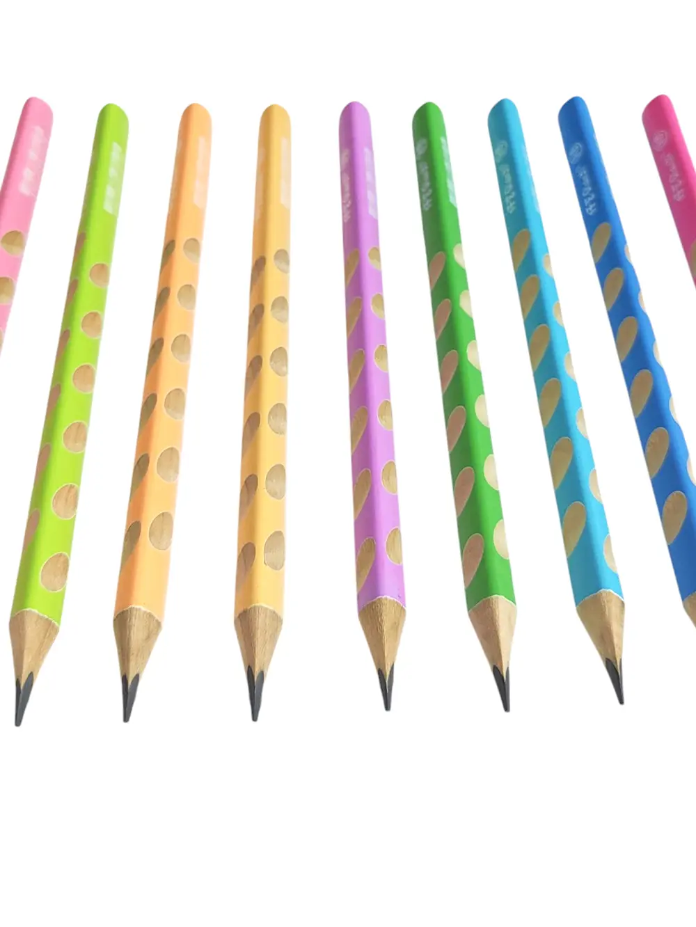 Jumbo Sağ Sol Tutuş Kalemi Elips Girintili Üçgen Kurşun Kalem İlk