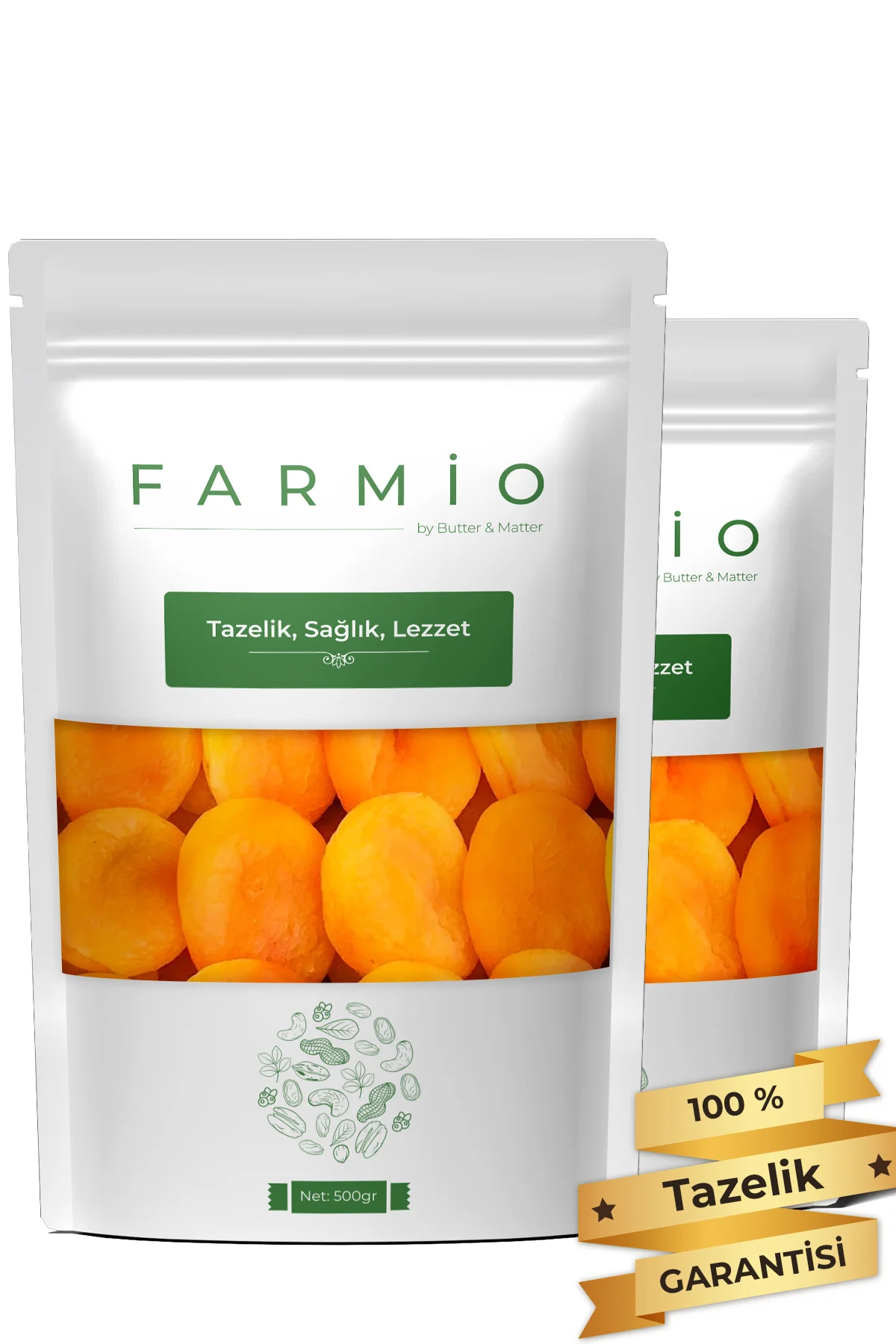 Jumbo Sarı Kuru Kayısı 1kg - Taptaze Yeni Mahsül - Gurme Serisi