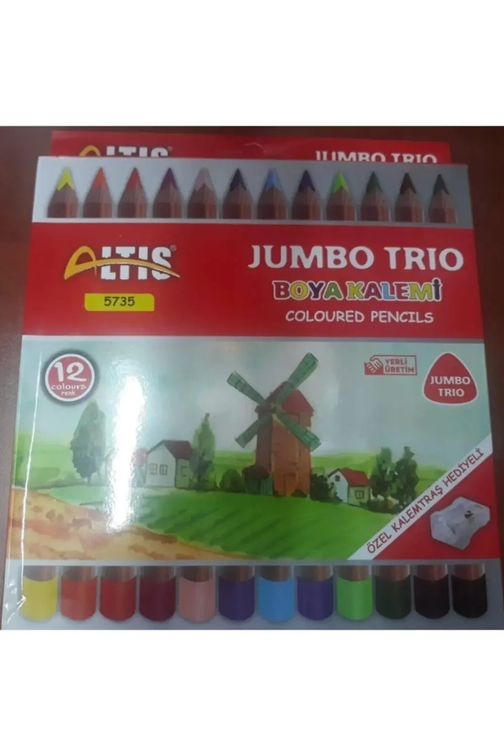 Jumbo Trıo Boya Kalemi 12'li