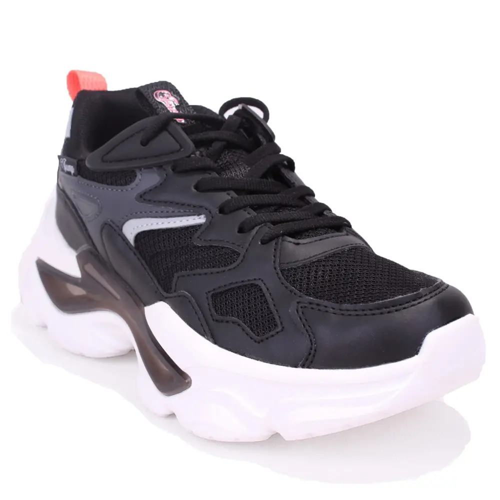 Jump 29891 Siyah Ortopedik Ortopedik Günlük Kadın Spor Ayakkabı