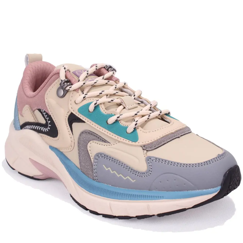 Jump 30866 Bej Pembe Ortopedik Ortopedik Günlük Kadın Spor Ayakka