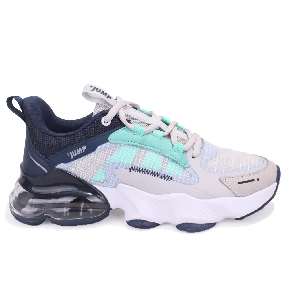 Jump 32255 Gri Ortopedik Ortopedik Günlük Erkek Spor Ayakkabı